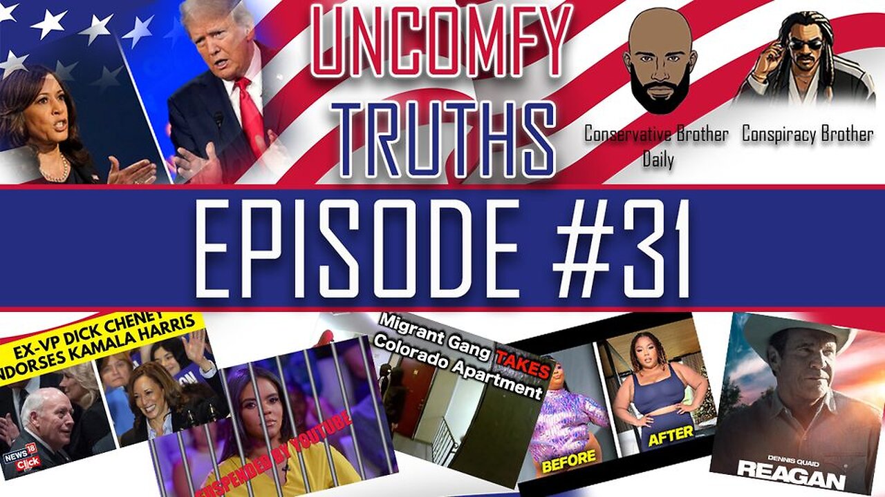 Episode No. 31 - Trump's 3rd Attempted Assassination, Dick Cheney endorses Kamala, Venezuelan Haitian Migrants Escalation & Candace Owens Youtube Suspension