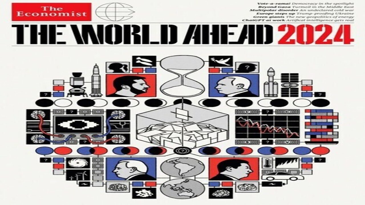 TIMES UP! ECONOMIST COVER 2024 PLAYING OUT IRL.