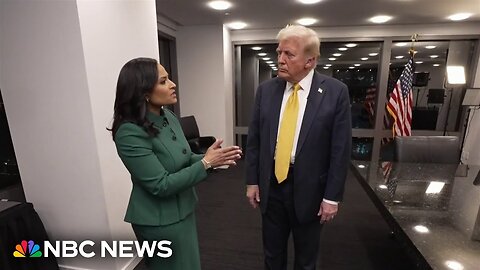 Kristen Welker previews one-on-one interview with President-elect Trump