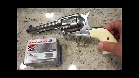 Ruger Vaquero Range Report and Accuracy Test!