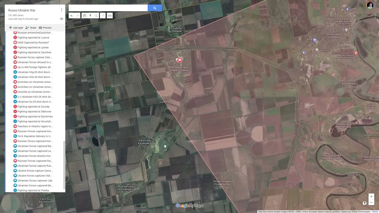 [ Mykolaiv Front ] Russian force re-setup their FOB at Novopetrivka (west of Snihurivka)