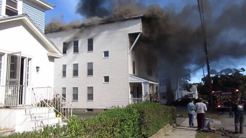 Fire Henry Street fitchburg