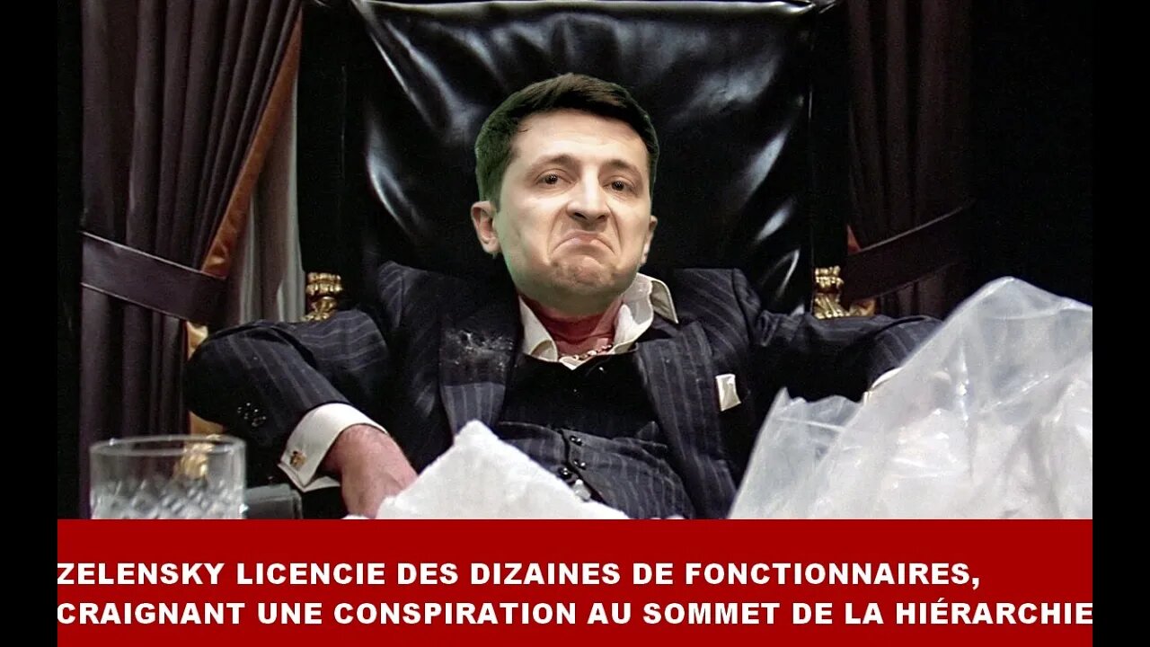 ZELENSKY LICENCIE DES DIZAINES DE FONCTIONNAIRES CRAIGNANT UNE CONSPIRATION AU SOMMET DE LA HIÉRARC.