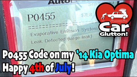 The Car Glutton: 2015 Kia Optima with P0455 code - Happy July 4th!!