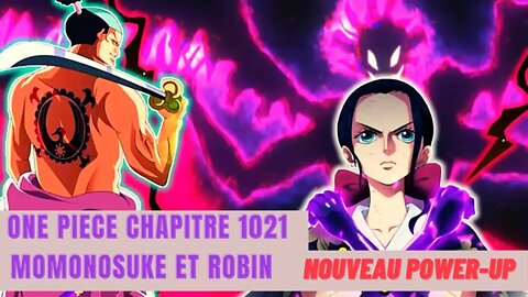 Les spoilers One piece chapitre 1021