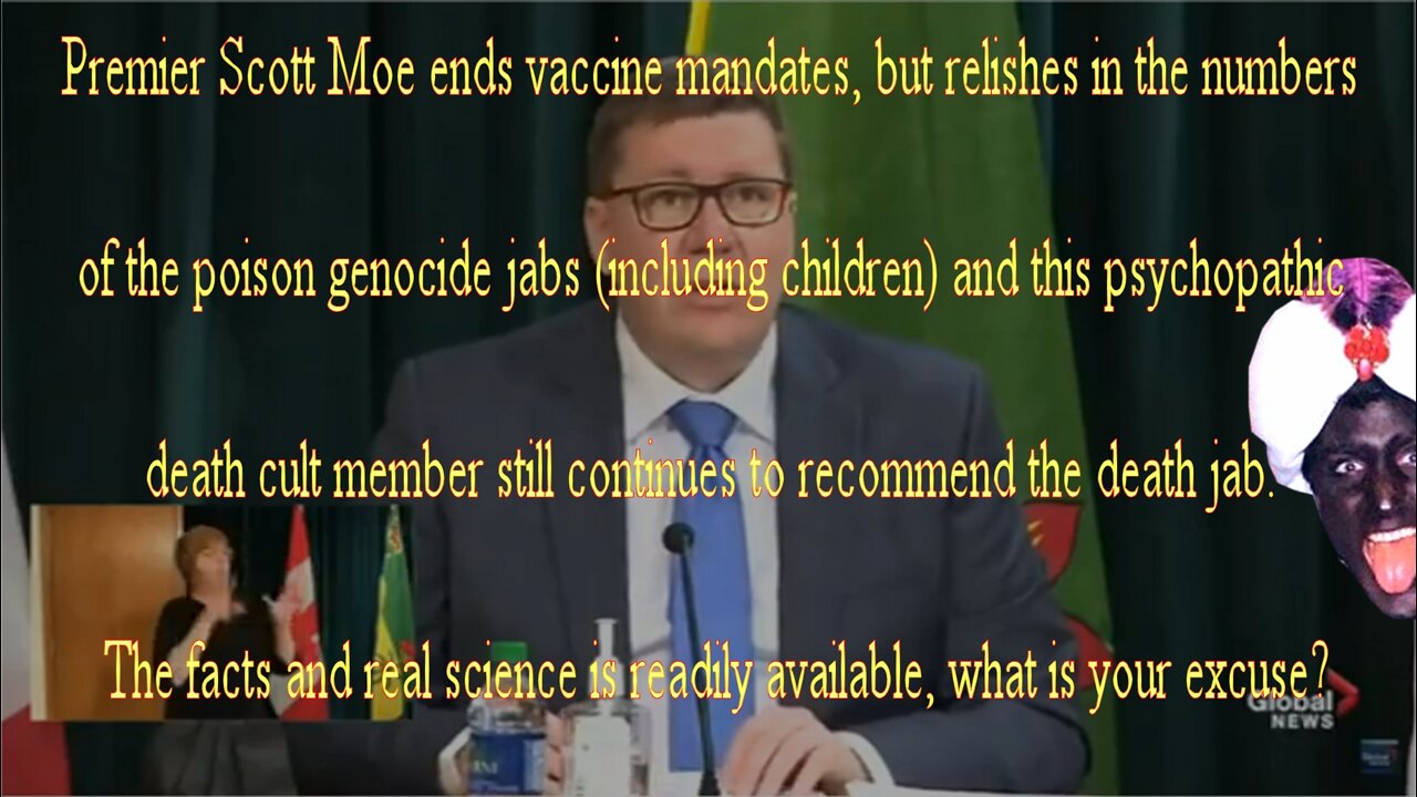 Saskatchewan Premier Scott Moe Announces End of Vaccine Mandates