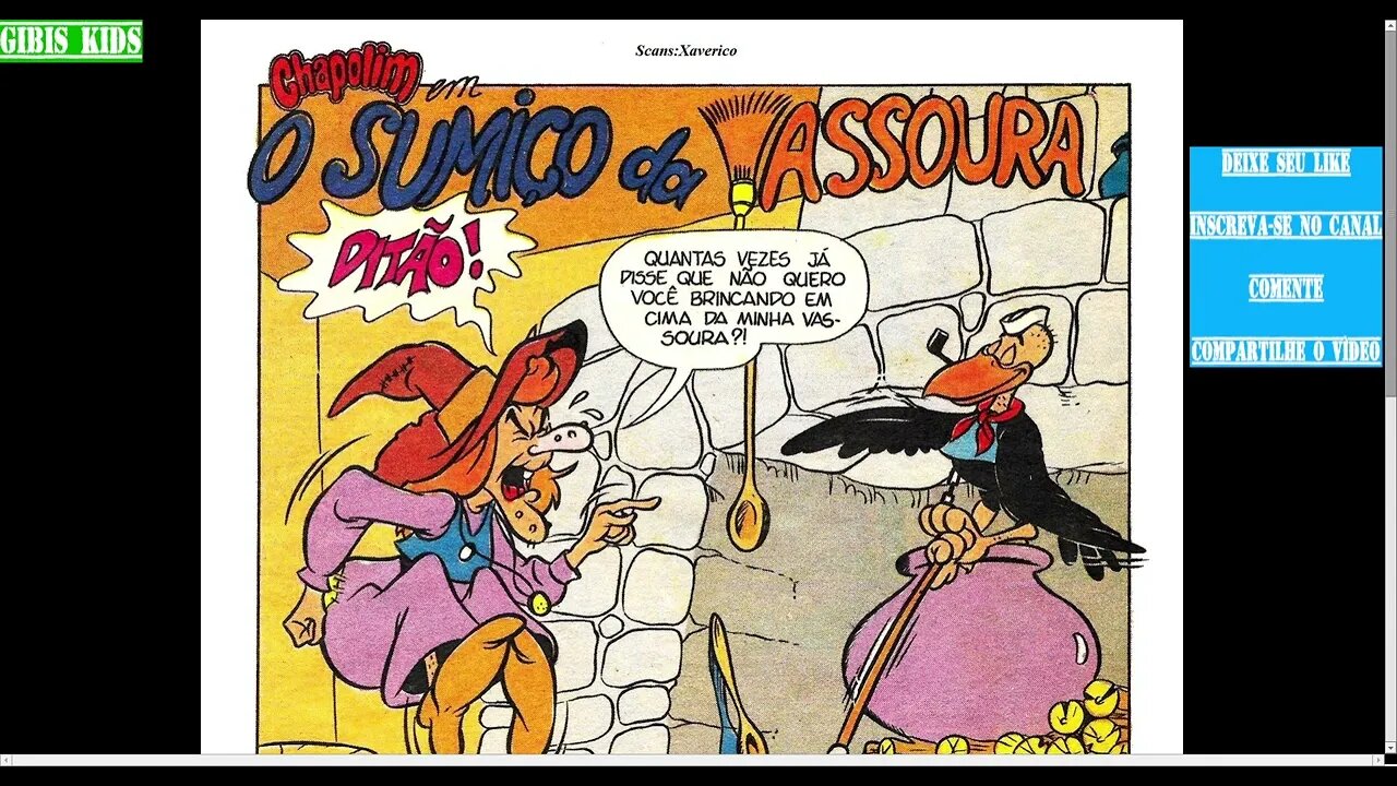 Chapolin Em O Sumiço Da Vassoura [Pause o Vídeo Caso Não Consiga Ler]