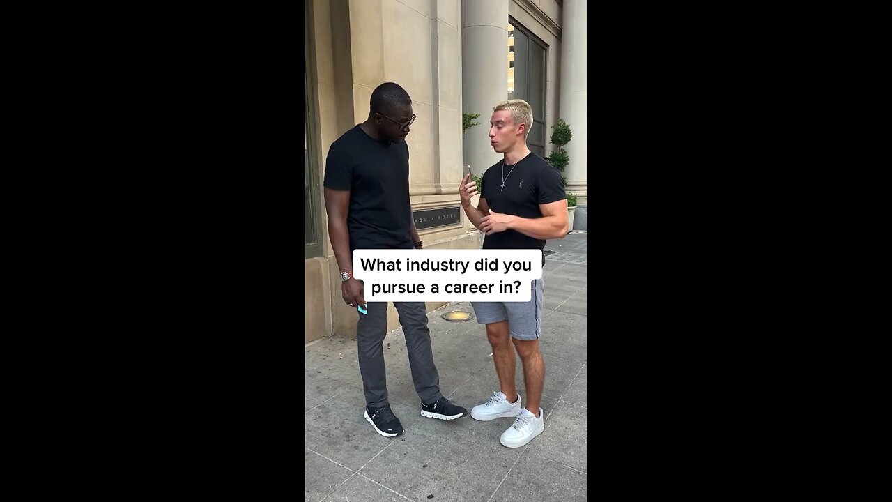 What industry did you pursue a career in?
