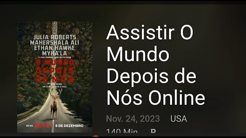 O MUNDO DEPOIS DE NÓS.