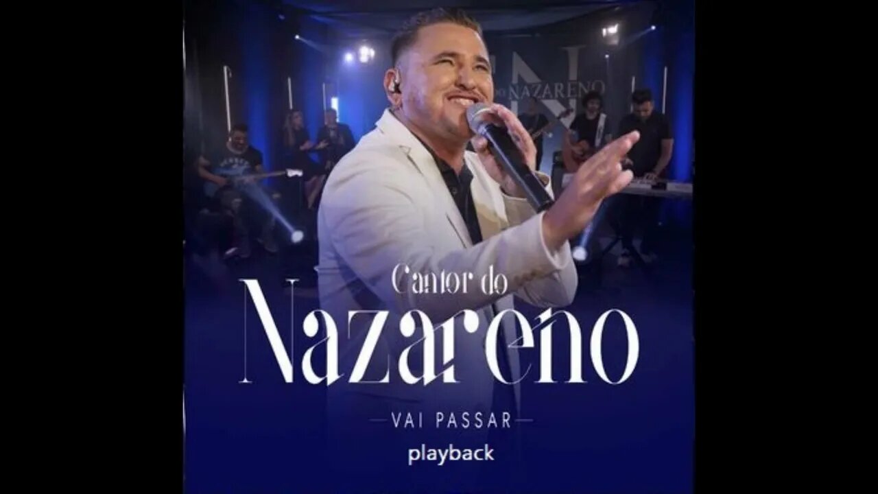 Cantor do Nazareno vai passar play back