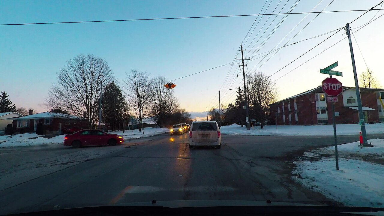 Driver fails to yield, throws road rage tantrum and gets reprimanded