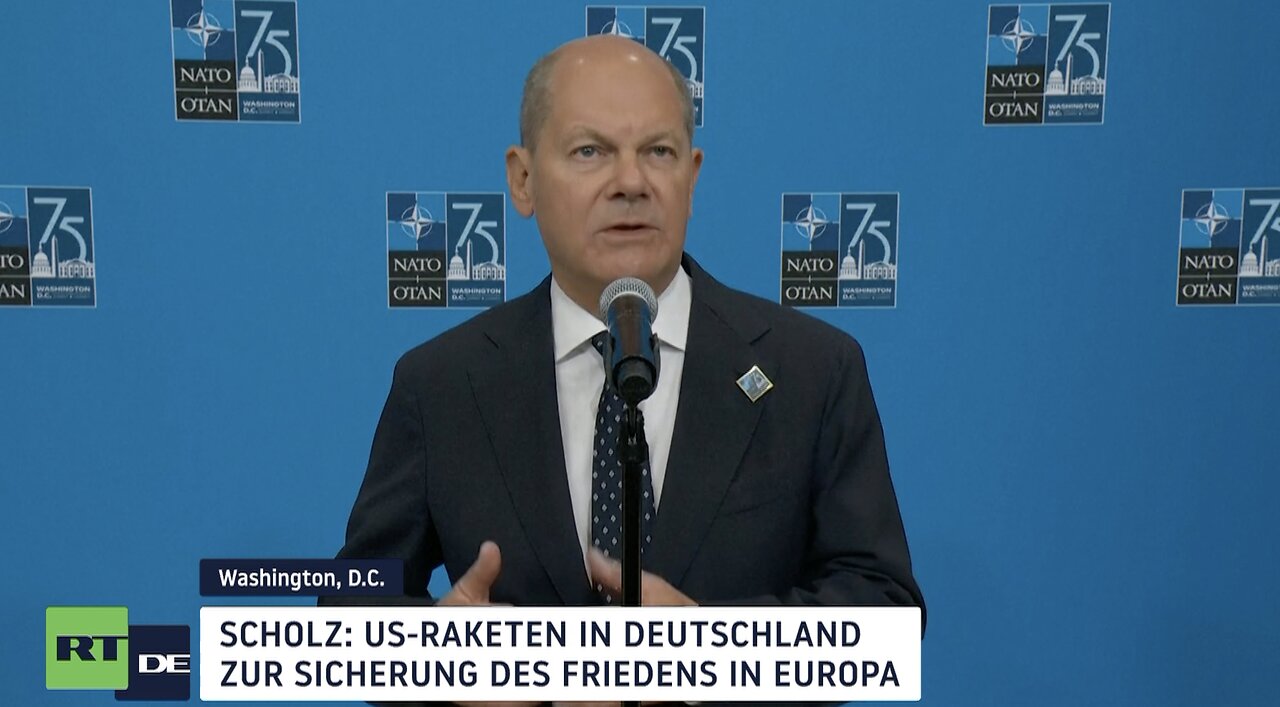 Scholz: US-Raketen in Deutschland zur Sicherung des Friedens in Europa