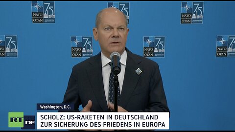 Scholz: US-Raketen in Deutschland zur Sicherung des Friedens in Europa