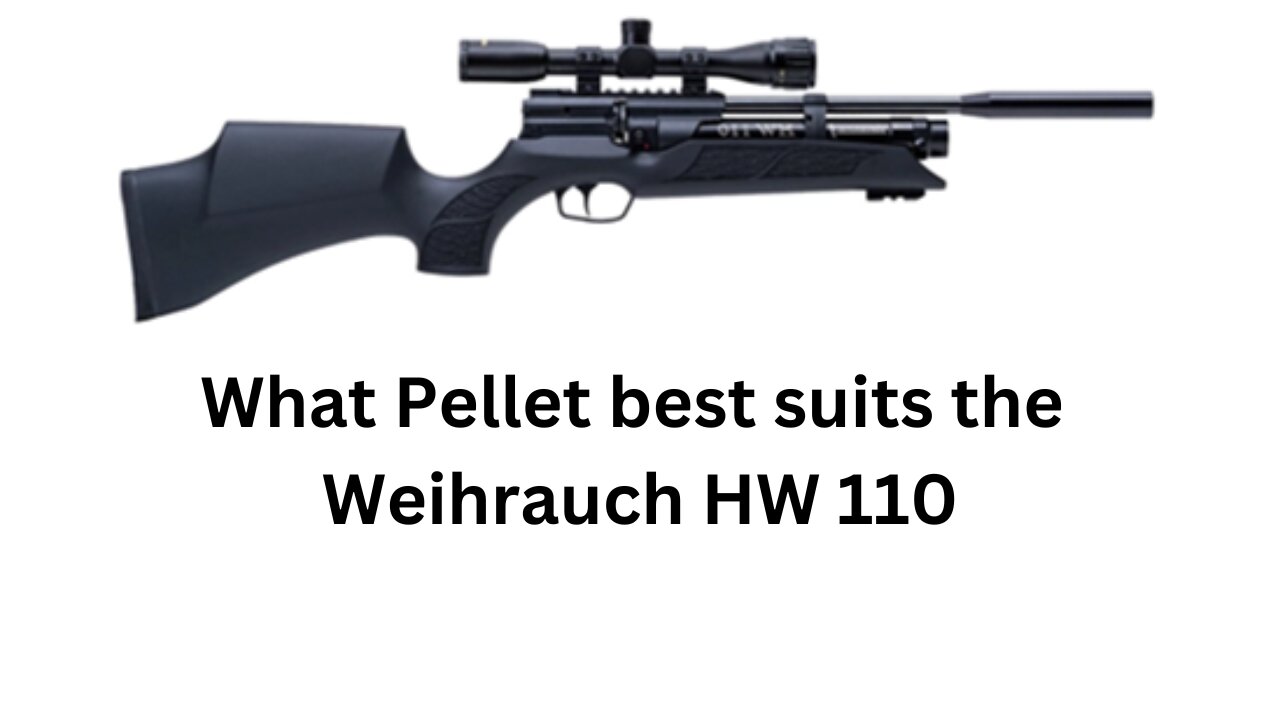 What pellet best suits the Weihrauch HW110