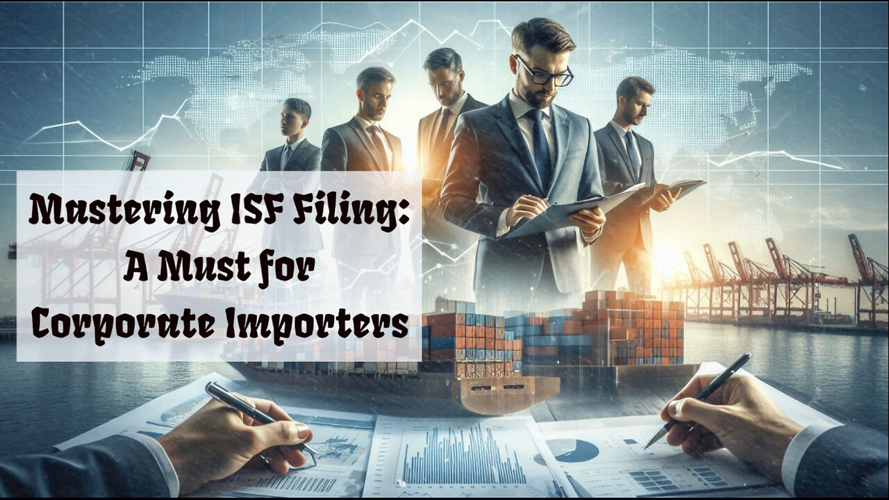 Smooth Shipping: How ISF Filing Benefits Corporate Importers