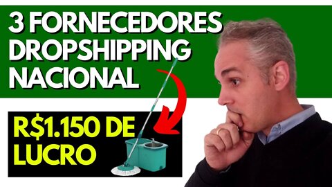 3 FORNECEDORES NACIONAIS + R$1.150 DE LUCRO EM UM PRODUTO