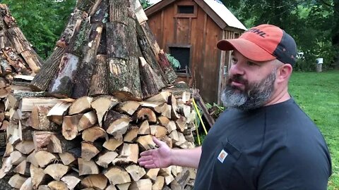 how to build a holzhaufen