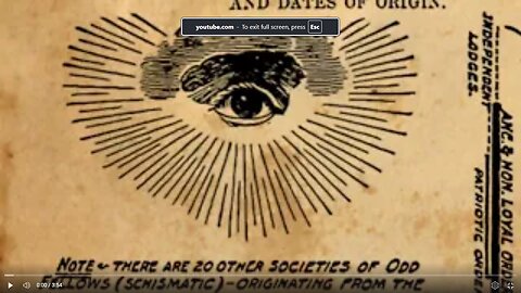 The Order of Odd Fellows Imagery. Been Given, Geronimos Stolen Bones Channel