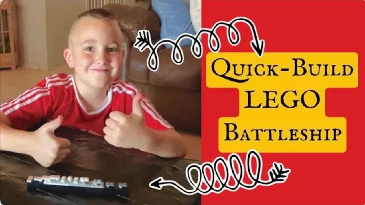 Miniature LEGO Battleship QUICK BUILD! 👀 #shorts #viral #tiktok