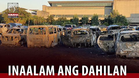 19 sasakyan sa NAIA Terminal 3 parking extension, nasunog; dahilan ng sunog, inaalam pa