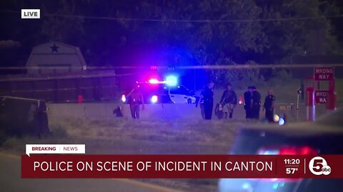 Police on scene of incident in Canton