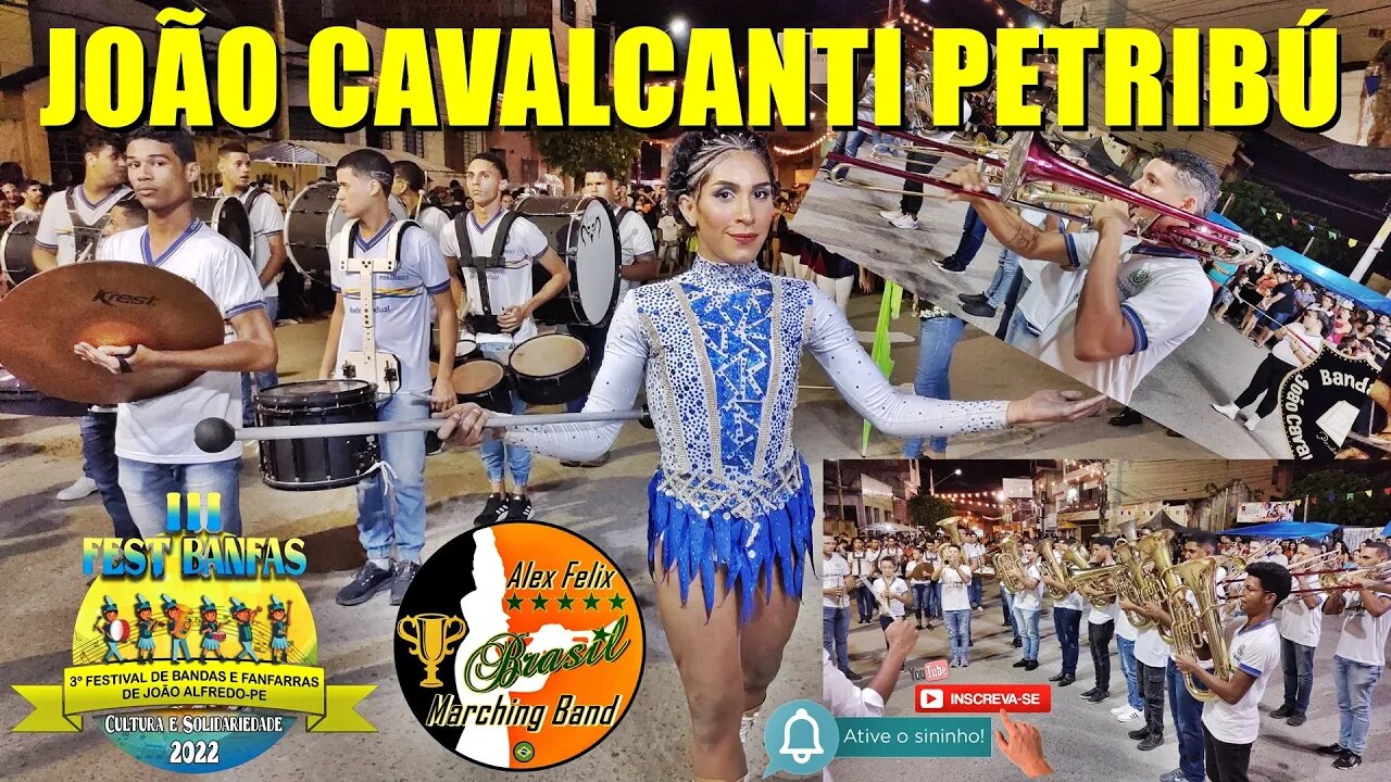 Banda Marcial João Cavalcanti Petribú 2022 No III Festival de Bandas e Fanfarras 2022 #joãoalfredo