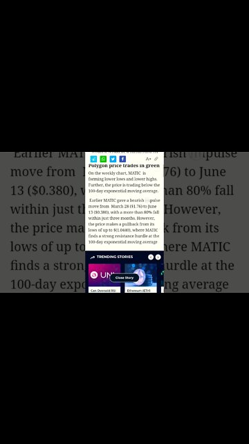 POLYGON UPCOMING BULLISH SIGNAL? #technicalanalysis #cryptotechnicalanalysis #cryptotrading #matic