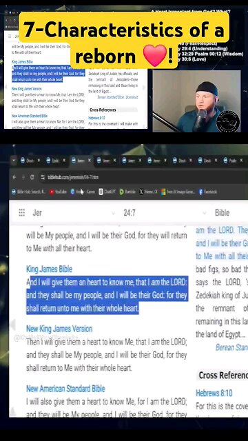 You need a Reborn ❤️‍🔥 to KNOW God!?#bibletruth #god #newshorts #new #worship #shortsfeed #god