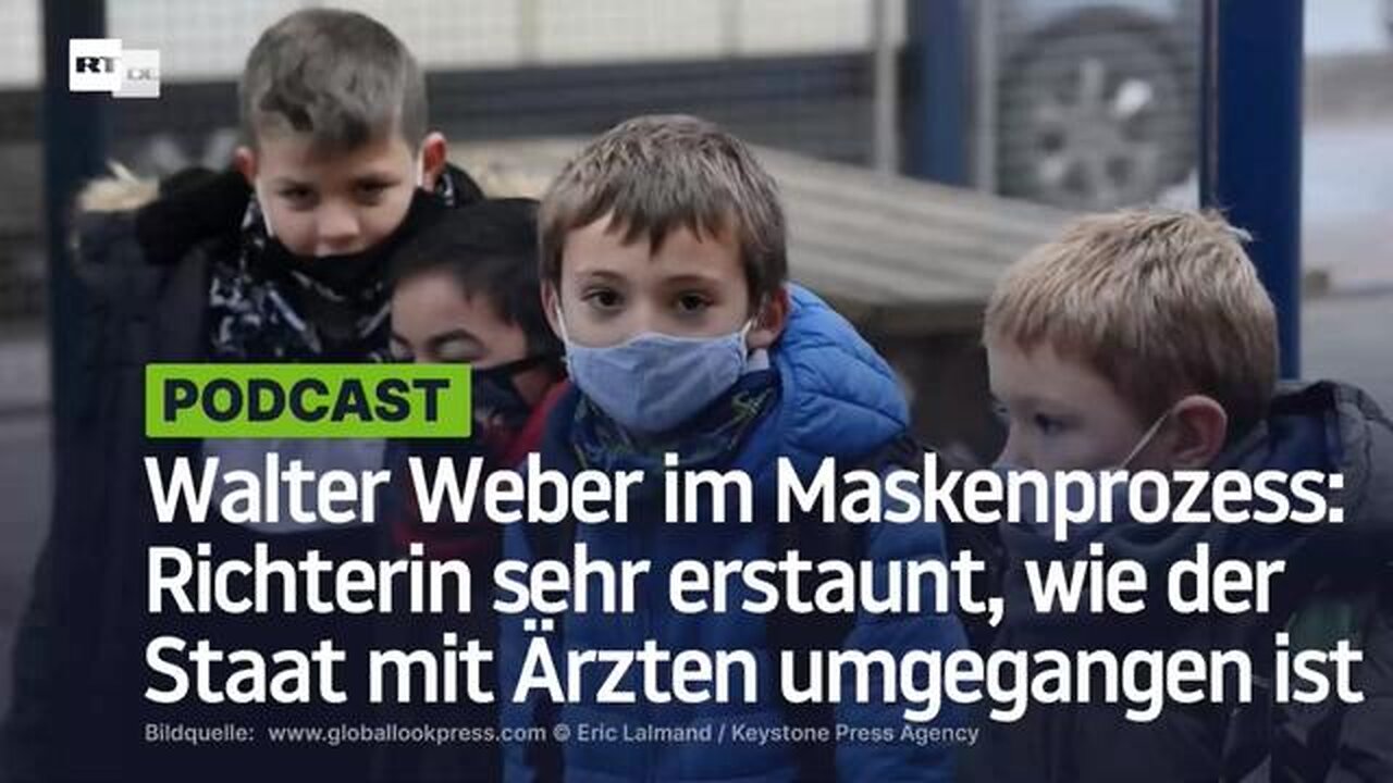 Dr. Walter Weber im Maskenprozess