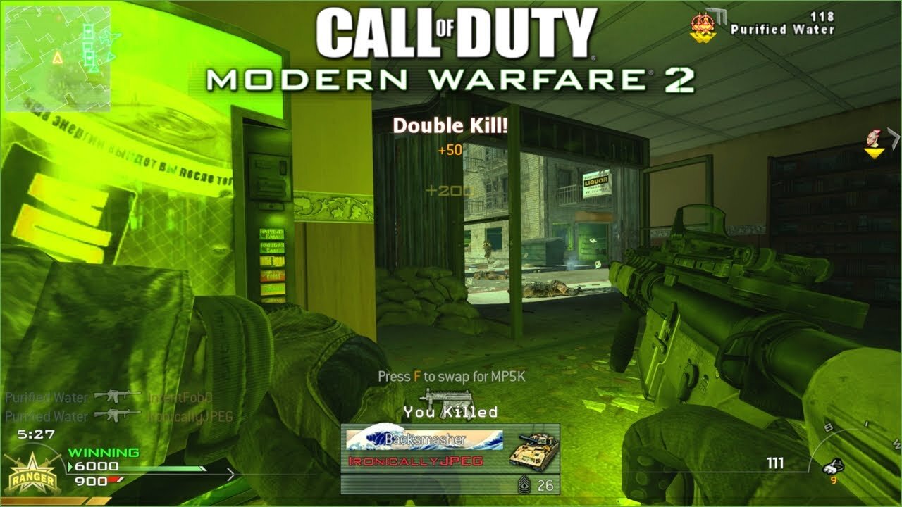 Nostalgic MW2 Gameplay will make you want to play MW2