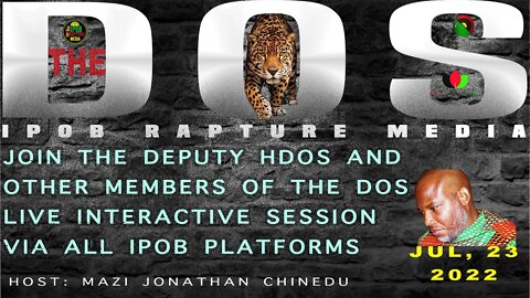 HDOS: Join The Deputy HDOS & Other Members Of The DOS On A Live Interactive Session | Jul 23, 2022