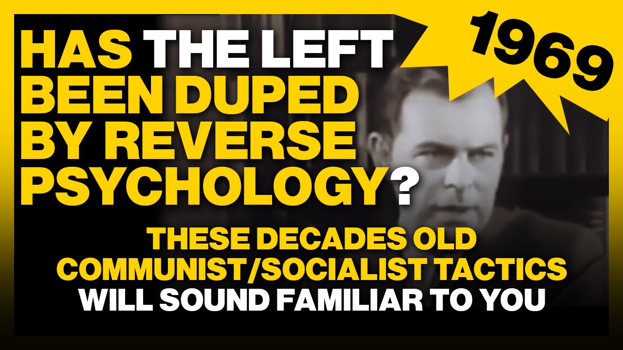 WATCH: The left HAS BEEN duped by reverse psyhology