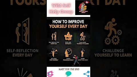 🔥How to improve yourself everyday🔥#shorts🔥#wildselfhelpgroup🔥12 August 2022🔥