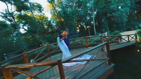 CASAMENTO COM DRONE FPV