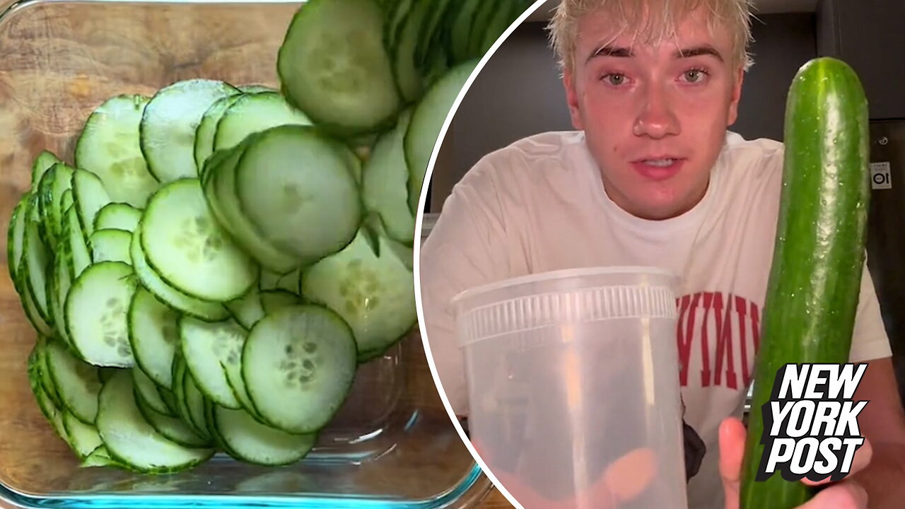 Cucumbers are the latest food trend on TikTok