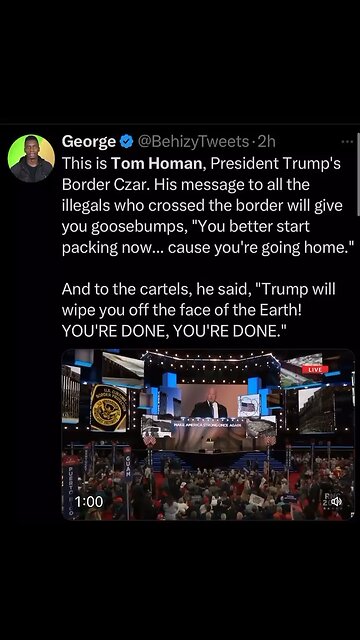 This Is The New Bad Ass Border Csar Tom Homan