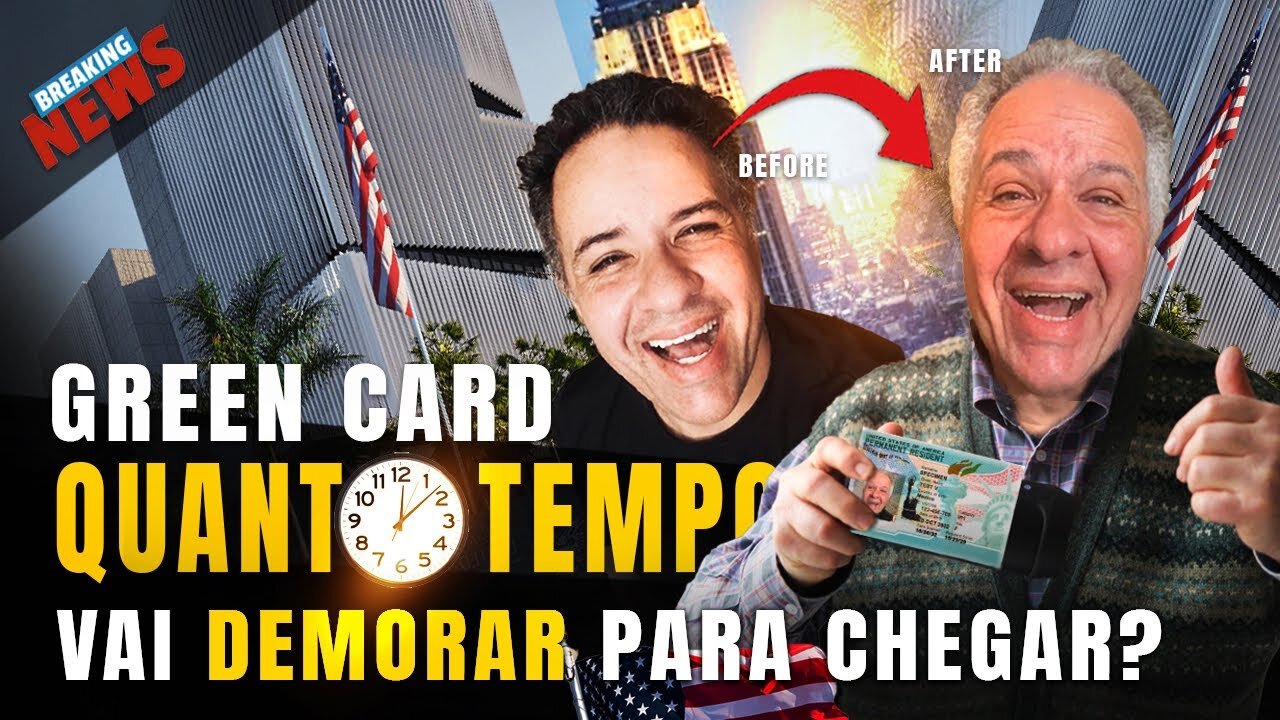 APLICANDO o GREEN CARD? ENTENDA, SENTE e ESPERE!