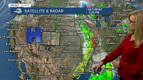 Warming up for Sunday and early next week