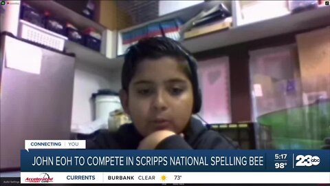 Kern County's John Eoh to compete in Scripps National Spelling Bee