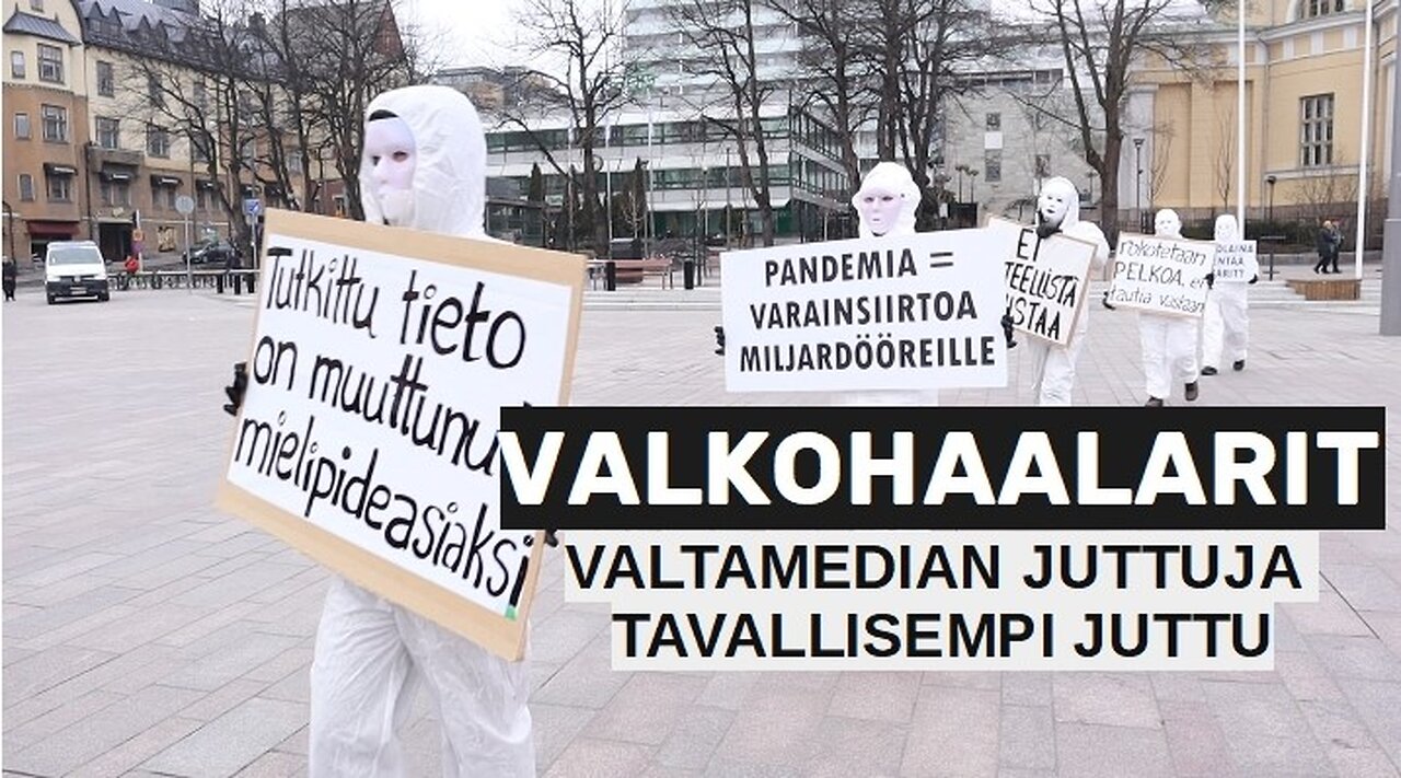 Valkohaalarit - valtamedian juttuja tavallisempi juttu