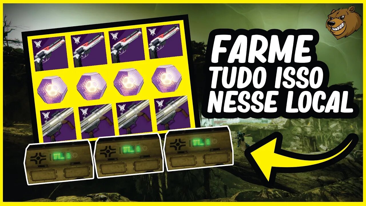 DESTINY 2 │ FARME EMGRAMAS, ARMAS, CATALISE E EVOLUA NESSE LOCAL . (BOM PARA NOVATOS)