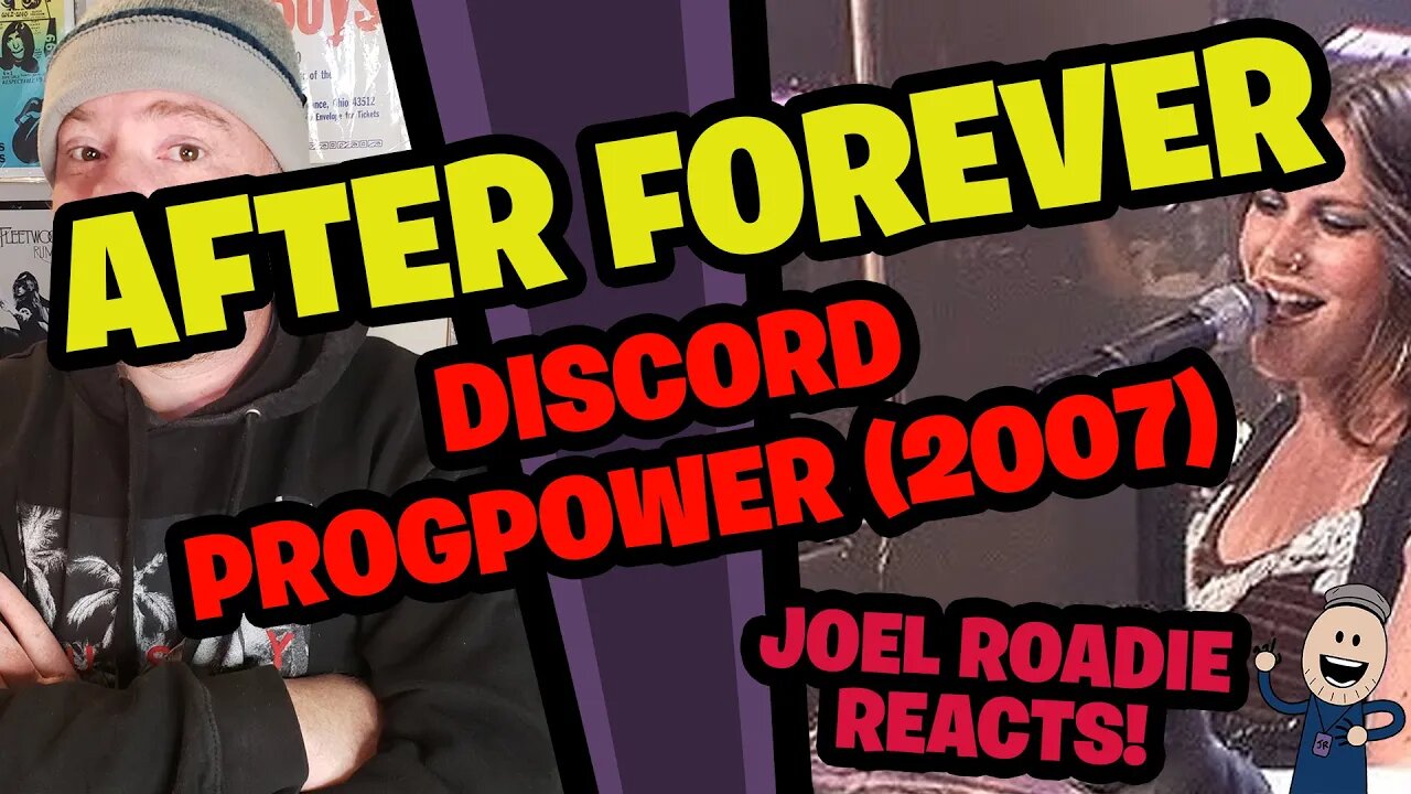 After Forever - Discord live ProgPower USA VIII (2007) - Roadie Reacts