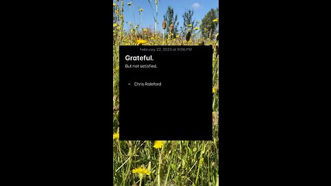 Gratitude