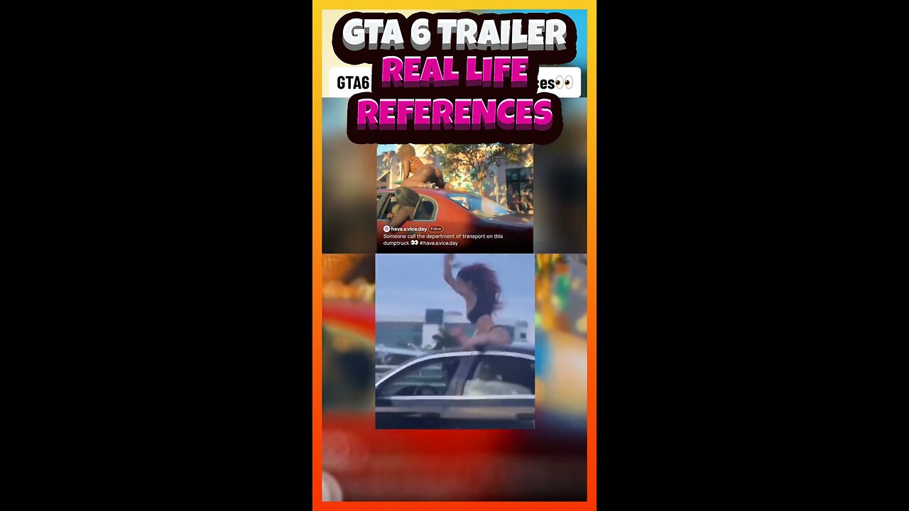 #GTA6trailer Real life references. Which ones did you miss?