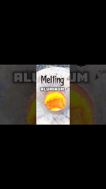 Melting Aluminum in a Propane Melting Furnace