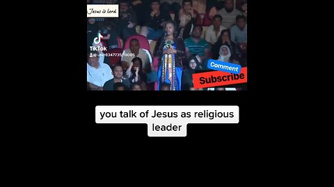 Islamic preacher debates Christian woman on the divinity of Jesus #muslim #islam #christian #jesus