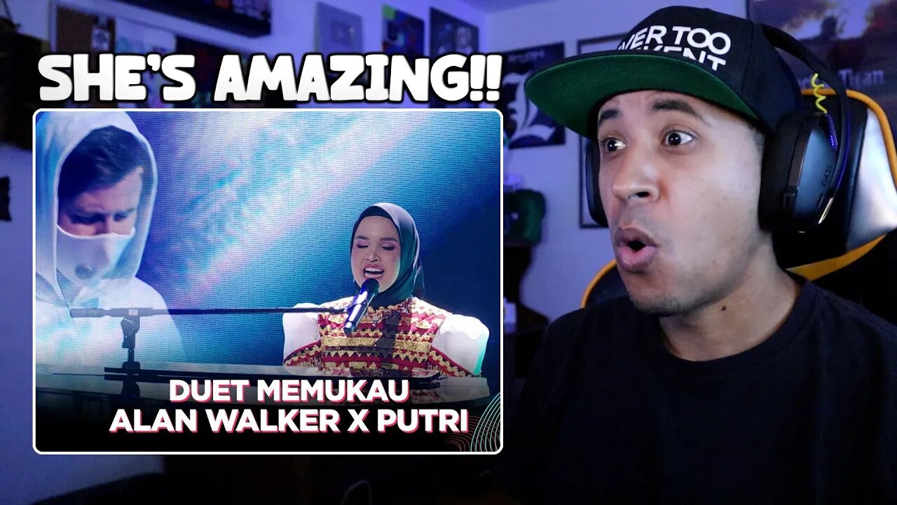 Alan Walker X Putri Ariani - Hero | TIKTOK AWARDS INDONESIA 2023 (Reaction)