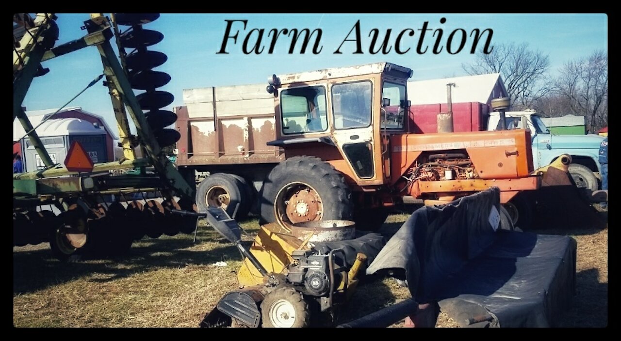 Farm Equipment Auction | Tools for Starting