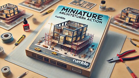 Experience the art of miniature construction as a designer meticulously builds