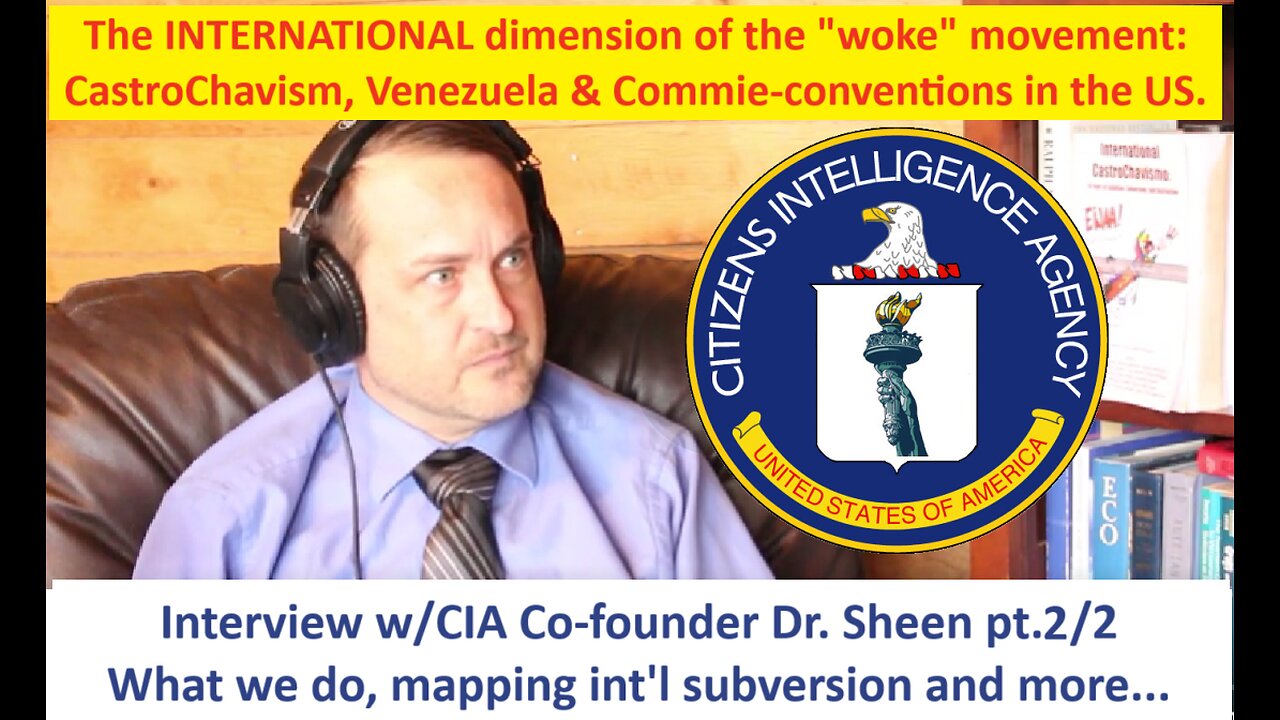 Interview with CIA co-founder Dr. Ariel Sheen. Part 2 of 2.